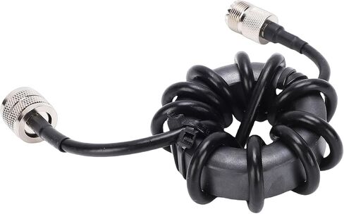 Garosa Shortwave Choke 1.8-30MHz 600W، Balun الحالي، تقليل تداخل الترددات اللاسلكية عالية الطاقة لهوائيات راديو هام in Kuwait
