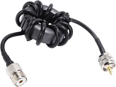 Garosa Shortwave Choke 1.8-30MHz 600W، Balun الحالي، تقليل تداخل الترددات اللاسلكية عالية الطاقة لهوائيات راديو هام in Kuwait
