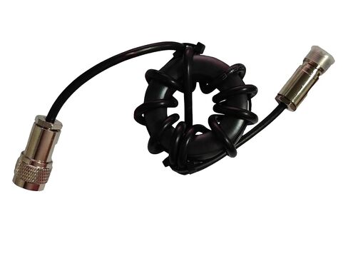 1:1 Current Balun 500W HF Shortwave Radio Ferrite Choke Core, Common Mode Current Suppression Coil, 1.8-54MHz Anti-Interference for Amateur Ham Radio in Kuwait