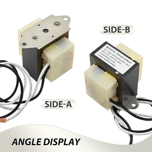 46-24124-06 محول HVAC، بديل لأجزاء فرن Rheem 40 VA 120/24V قناة 2 فتحة تركيب، يستبدل BE161640GDD in Kuwait
