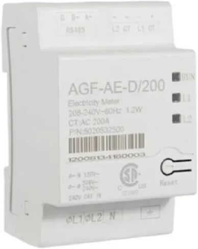 AGF-AE-D/200 Din Rail External Split Core Current Transformer 1 Phase Power Meter, 80*80mm in Kuwait