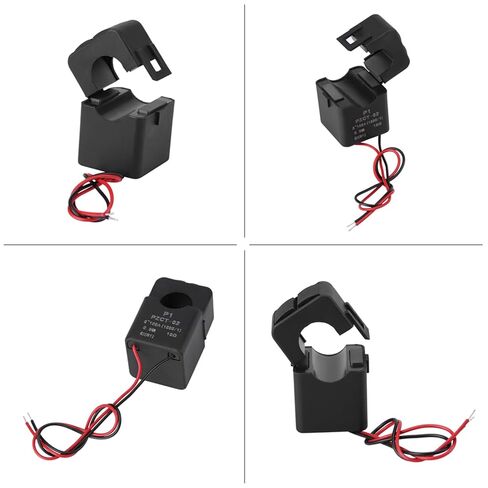 Split Core Current Transformer, Snap Joint Structure for Easy Installation, Energy Meter Sensor, Mini Current Sensor Coil, 16mm Inner Hole Diameter, 100A Amp, for Home Energy Monit in Kuwait