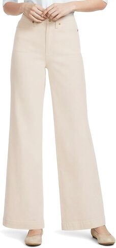 Lands' End Women's Recover High Rise Wide Leg Jeans in Kuwait