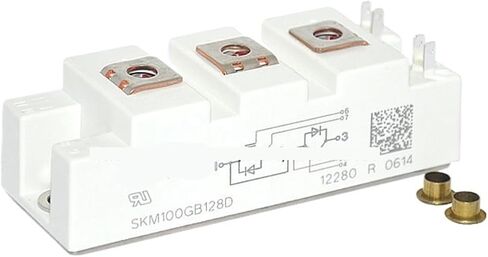 وحدة الطاقة وحدة أشباه الموصلات المنفصلة SKM100GB128D in Kuwait