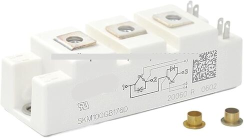 وحدة الطاقة وحدة أشباه الموصلات المنفصلة SKM100GB176D in Kuwait