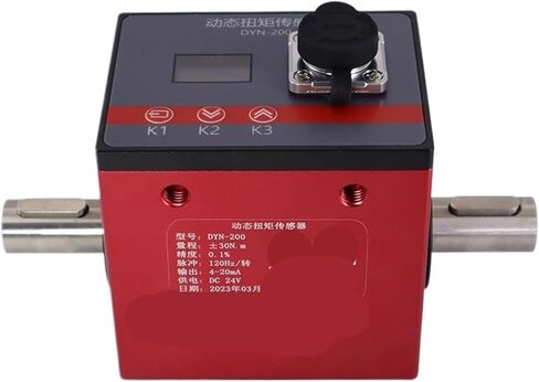 Rotary Tq Sensor Motor Speed Power Measuring Instrument Transducer Build-in OLED Display Force Dynamic Torsion Test(500N.M) in Kuwait