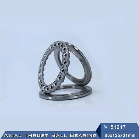 51217 Thrust Ball Bearing with Grooved Raceway 85x125x31mm ABEC-1 Axial Bearings 8217 in Kuwait