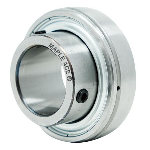 MAPLE ACE SB206-19 Insert Bearing 1-3/16" Bore, Spherical OD, with Set Screws in Kuwait