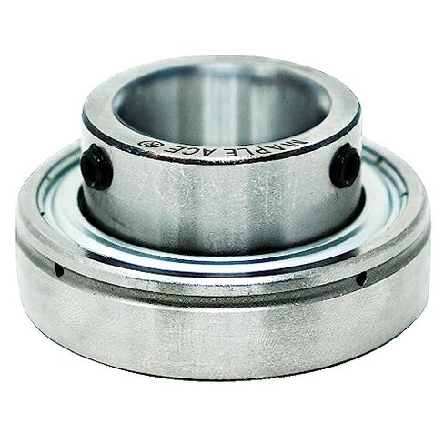MAPLE ACE SB206-19 Insert Bearing 1-3/16" Bore, Spherical OD, with Set Screws in Kuwait