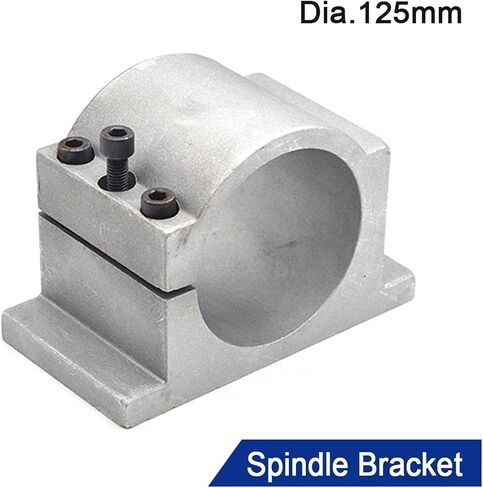 Plummer Block Bearing 125mm Spindle Motor Bracket Seat Clamp Motor Holder Spindle Fixture use for CNC Spindle Motor 125mm 5.5kw 7.5kw 11kw in Kuwait