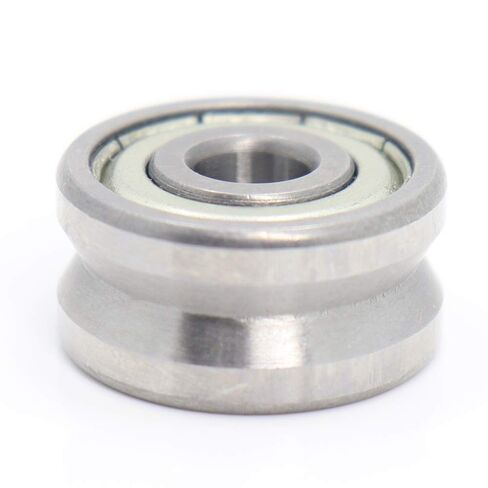 Roller Bearings 1PC LV62010 ZZ Bearing Wheel 6x20x10mm LV Series V Groove Pulley Traces Walking Guide Rail Bearings Roller LV62010ZZ in Kuwait
