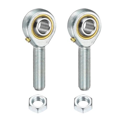 uxcell 4Pcs POSB12L 3/4 Inch Male Rod End Bearing, 3/4-16 UNF Left Hand Male Thread Rod End with Jam Nuts for Agriculture, Machinery, CNC Equipment (ABEC3) in Kuwait