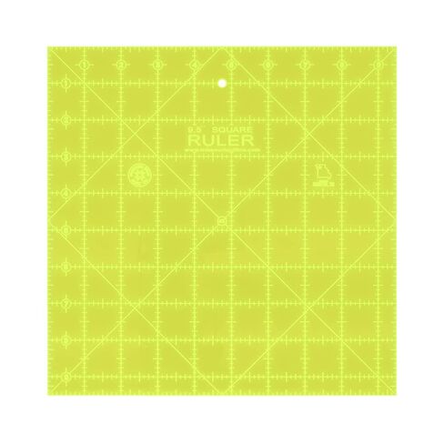 Missouri Star Quilt Co. Acrylic kilter Ruler ، 5 × 24 | حاكم قياس الخياطة وقطع النسيج | قالب أداة الحافة المستقيمة للألحفة وكعك الطبقة ومشاريع DIY الحرفية ، الأخضر in Kuwait