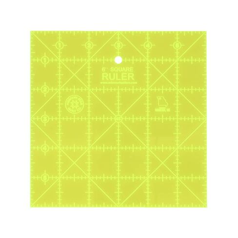 Missouri Star Quilt Co. Acrylic kilter Ruler ، 5 × 24 | حاكم قياس الخياطة وقطع النسيج | قالب أداة الحافة المستقيمة للألحفة وكعك الطبقة ومشاريع DIY الحرفية ، الأخضر in Kuwait
