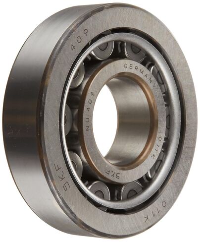 SKF NU 1006 Cylindrical Roller Bearing, Single Row, Removable Inner Ring, Straight Bore, Standard Capacity, Normal Clearance, Standard Cage, Metric, 30mm Bore, 55mm OD, 13mm Width in Kuwait