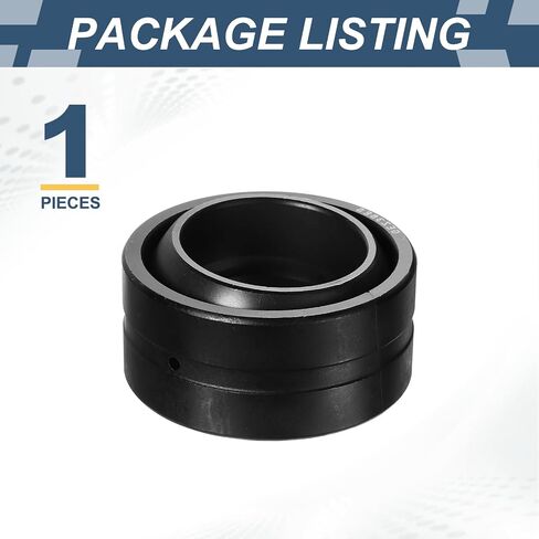 Uxcell GEZ38ES-2RS محامل كروية عادية 1-1/2" x 2-7/16" x 1-5/16" محامل فولاذية مشحمة مسبقًا محامل كروية عادية شعاعية محمل متأرجح منخفض الضوضاء in Kuwait