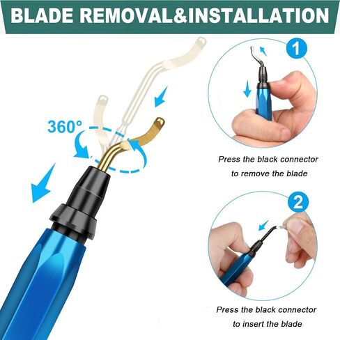 3D Print Deburring Tool Set with 11pc High Speed Steel Multipurpose Blades Removing Burr 5Pcs Needle File 1pc Micro Wire Cutter for 3D Printed Edges Metal Resin Copper Plastic PVC Pipes in Saudi Arabia