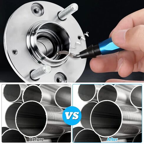 3D Print Deburring Tool Set with 11pc High Speed Steel Multipurpose Blades Removing Burr 5Pcs Needle File 1pc Micro Wire Cutter for 3D Printed Edges Metal Resin Copper Plastic PVC Pipes in Saudi Arabia