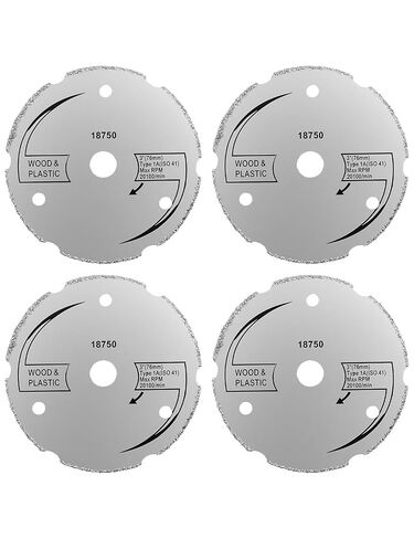 4PCS 3Inch Carbide Circular Saw Fit for Dremel SM500 Saw Max, Rotozip Zip Zip RFS1000, Saw Max US40, 7/16 Inch Pipe Diameter, Wood, Plastic,for Multiple Scenarios in Kuwait