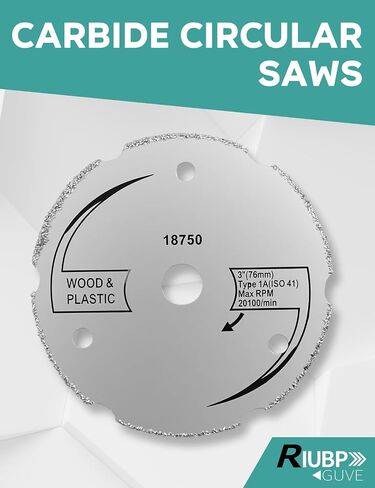 4PCS 3Inch Carbide Circular Saw Fit for Dremel SM500 Saw Max, Rotozip Zip Zip RFS1000, Saw Max US40, 7/16 Inch Pipe Diameter, Wood, Plastic,for Multiple Scenarios in Kuwait