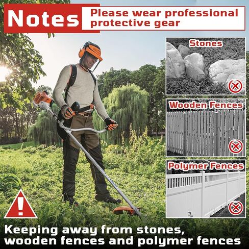 NOOTEASS 9" x 20T Carbon Steel Round Chainsaw Tooth Brush Cutter Blades & 9" x 36 Teeth Carbide Tipped Weed Blades Replacement for Wacker Weedeater Trimmer Head with Universal Adapter Kit 2 Pack in Saudi Arabia