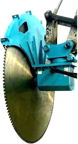 Bidirectional Protection Hydraulic Rock Saw, Deformation Resistant Hydraulic Rock Saw Excavator Attachment for Hard Concrete Demolition and Mining Stone Extraction in Saudi Arabia