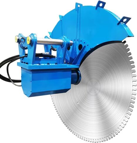Low Noise Hydraulic Rock Saw, Safe Cutting Hydraulic Rock Saw Excavator Attachment for Controlled Building Demolition and Precision granite limestone Cutting in Saudi Arabia