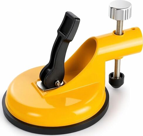 Upgraded Floor Gap Fixer Tool, Adjustable Seam Alignment Clamp with Vacuum Suction Cups, Heavy-Duty Countertop Leveling Tool for Floor Installation, Tile Gap Repair in Saudi Arabia