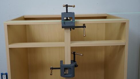 Massca Dual Action Case Clamp – Frameless Cabinet Clamp for 3D Alignment, Cabinet Installation Tool for Kitchen & Bath Cabinets, Commercial Casework, Closets & Garage Systems, Woodworking Clamp in Saudi Arabia