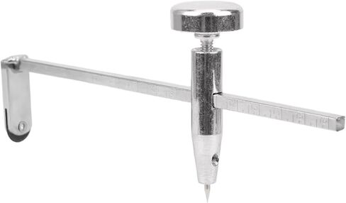 Drywall Circle Cutter Plasterboard Punch Tool Saw Compass Adjustable Heavy Duty Steel Suitable for Construction Lighting Hose Fixtures in Saudi Arabia