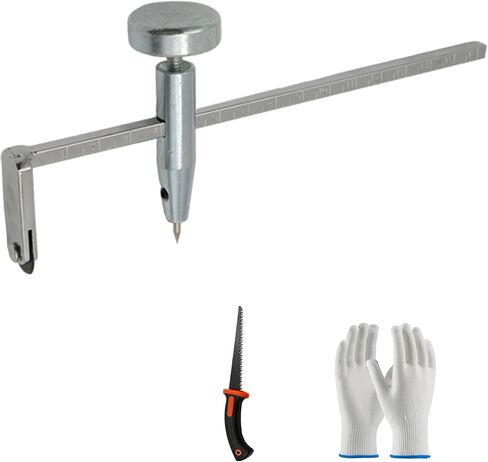 Drywall Circle Cutter,6-Inch Triple Ground Teeth Keyhole Saw，Circle Cutter Tool，For Quick Maintenance And Large-Scale Installation in Saudi Arabia