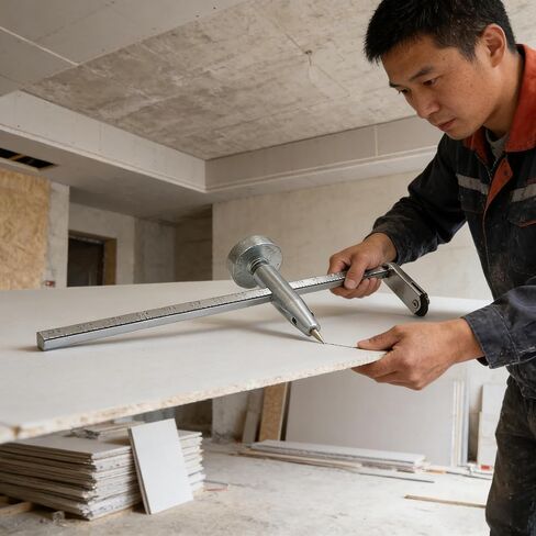Drywall Circle Cutter,6-Inch Triple Ground Teeth Keyhole Saw，Circle Cutter Tool，For Quick Maintenance And Large-Scale Installation in Saudi Arabia