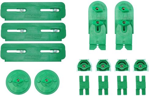 MICROJIG MatchFit Workholding Kit and Ratchet Anti-Pivot Quick Release Clamp Bundle - Complete Low-Profile Workholding System for CNCs, Jigs, Fixtures & Track Saws, and More in Saudi Arabia