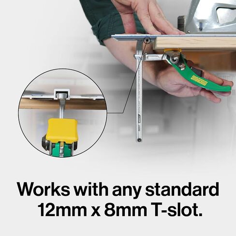MICROJIG MatchFit Workholding Kit and Ratchet Anti-Pivot Quick Release Clamp Bundle - Complete Low-Profile Workholding System for CNCs, Jigs, Fixtures & Track Saws, and More in Saudi Arabia