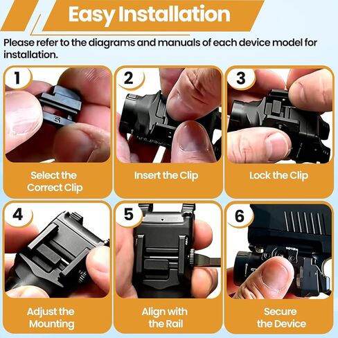 TLR 69322 Clamp Jaw Kit for Streamlight TLR-7 Sub 1913 Short Rail - Replacement Clamp Assembly for TLR-7, TLR-8 Sub, Fits Models 69402, 69407, 69418, 69505, Black in Saudi Arabia