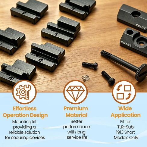 TLR 69322 Clamp Jaw Kit for Streamlight TLR-7 Sub 1913 Short Rail - Replacement Clamp Assembly for TLR-7, TLR-8 Sub, Fits Models 69402, 69407, 69418, 69505, Black in Saudi Arabia