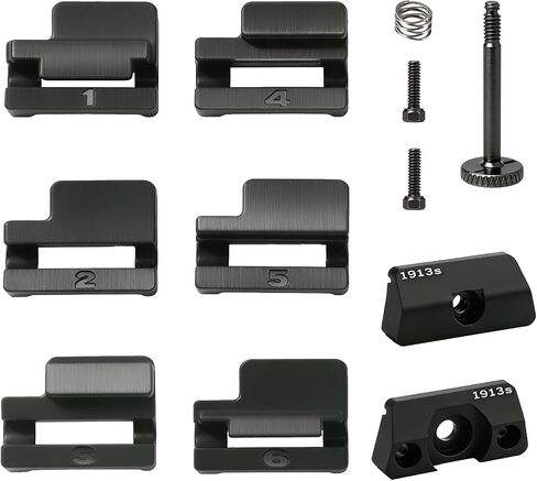 69322 Flashlight Clamp Jaw Kit for Streamlight TLR-7 sub and TLR-8 sub (1913 Short Models Only), Clamp Assembly Replacement for Streamlight 69402 69407 69418 69505, Black in Saudi Arabia