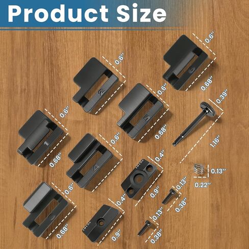 69322 Flashlight Clamp Jaw Kit for Streamlight TLR-7 sub and TLR-8 sub (1913 Short Models Only), Clamp Assembly Replacement for Streamlight 69402 69407 69418 69505, Black in Saudi Arabia