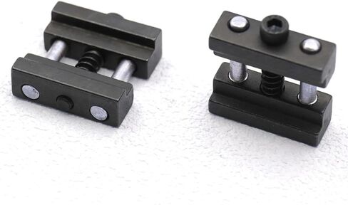 2-Pack Steel Milling Machine Vise Quick Clamp Work Stop Tool, Fits Mill Vises with 1/2-1" Jaws Fractal Vise in Saudi Arabia