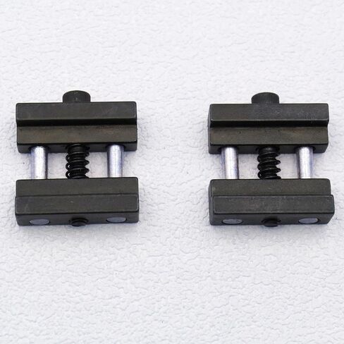 2-Pack Steel Milling Machine Vise Quick Clamp Work Stop Tool, Fits Mill Vises with 1/2-1" Jaws Fractal Vise in Saudi Arabia
