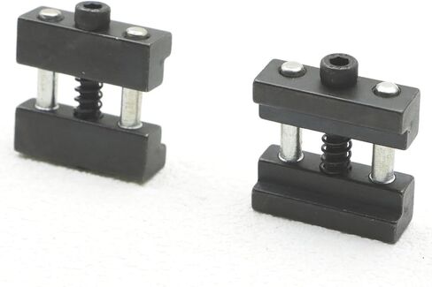 2-Pack Steel Milling Machine Vise Quick Clamp Work Stop Tool, Fits Mill Vises with 1/2-1" Jaws Fractal Vise in Saudi Arabia