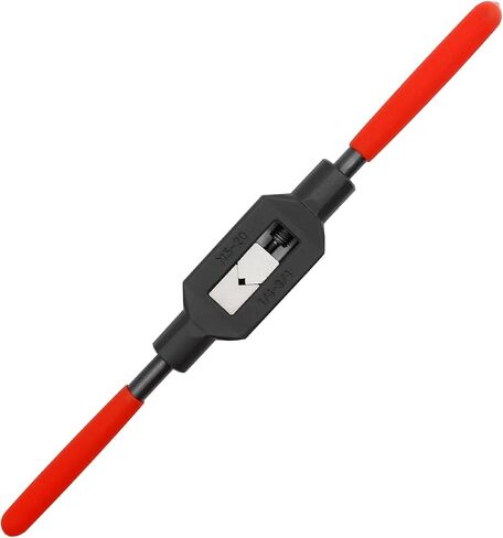 1/4 "-3/4" مقبض مفتاح الصنبور قابل للتعديل M5-M20 حامل الصنبور الخيطي أداة التنصت اليدوية لإصلاح الميكانيكي بمقبض بلاستيكي مغموس in Kuwait