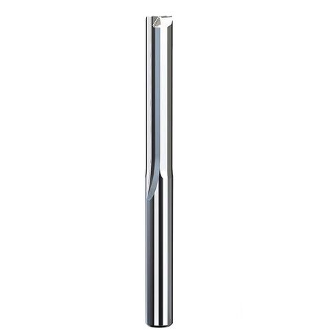 Carbide End Mill, Straight Milling Cutter Router Bit Tungsten Carbide 3.175/4/6/8/10mm Shank 2 Flutes End Mill(4x28x50) in Saudi Arabia