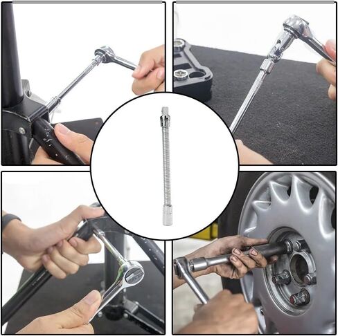 Professional, Flexible, Extension Rod Adapter, For Ratchet Wrench Tool, For Nuts And Bolts(1/4 inch) in Saudi Arabia
