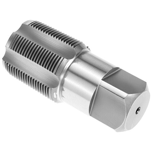 QWORK 1-1/2 "-11-1/2" NPT الأنابيب الحنفية، الكربون الصلب خيوط السباكة الحنفية لميكانيكا السباكين DIY أدوات قطع الموضوع in Kuwait