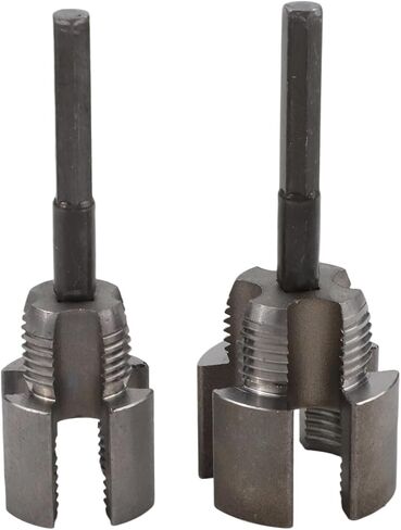 Metal Water Pipe Threading Tool 20mm 25mm Internal and External Thread Integrated Die for PPR Plumbing Projects, Gray 2-Pack in Kuwait