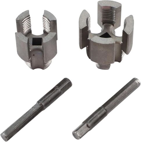 Metal Water Pipe Threading Tool 20mm 25mm Internal and External Thread Integrated Die for PPR Plumbing Projects, Gray 2-Pack in Kuwait