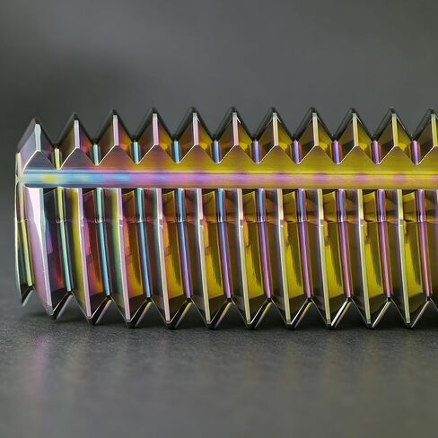أدوات تشكيل الخيوط الصنابير 1/4-20UNC RH7 طلاء DLC للتنصت على المعادن الفولاذية، لا تحتوي على رقائق، عمر أطول للتنصت، كوبالت فولاذي عالي السرعة (HSSCo)، ساق مستديرة بنهاية مربعة، تحمل RH7 (قطعة واحدة) in Kuwait