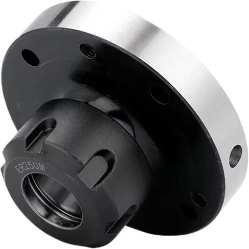 45/80/100mm/125mm Diameter Collet Chuck High Accuracy Carbon Steel Fixing Holder ER ER16 ER20 ER25 ER32 ER40(ER50-D100(7 Hole)) in Kuwait