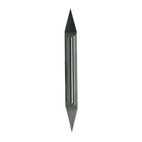 Carbide Engraving Blank – Double End, 1/8" Cut Diameter, 3/8" Split Length, 30° Chamfer Angle, 1 1/2" OAL for Marking & Engraving (Pack of 1) — Cobra Carbide in Kuwait